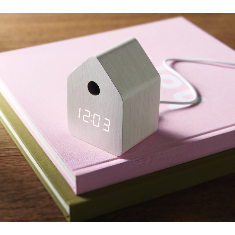 Reloj despertador de MDF Cuckoo
