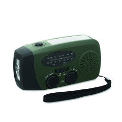 Radio portátil con linterna LED Onda