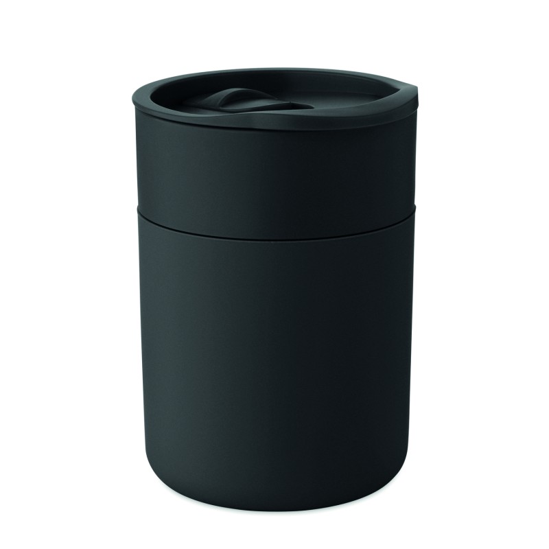 Vaso de PP con funda de silicona Goblet 330 ml