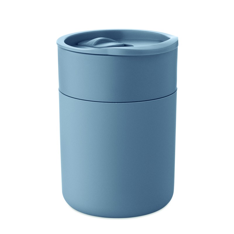 Vaso de PP con funda de silicona Goblet 330 ml