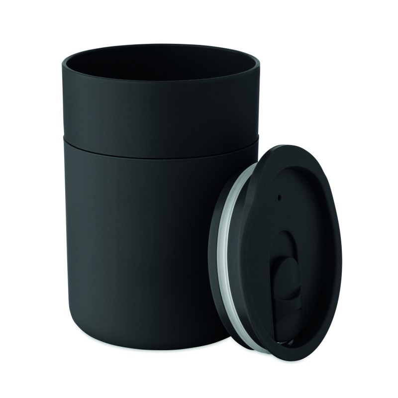 Vaso de PP con funda de silicona Goblet 330 ml