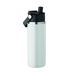 Botella de doble pared con pajita Suma Grip 500 ml