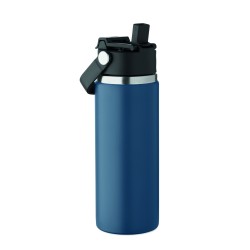 Botella de doble pared con pajita Suma Grip 500 ml
