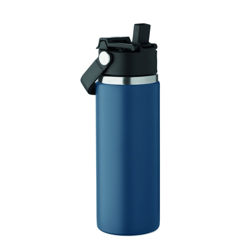 Botella de doble pared con pajita Suma Grip 500 ml