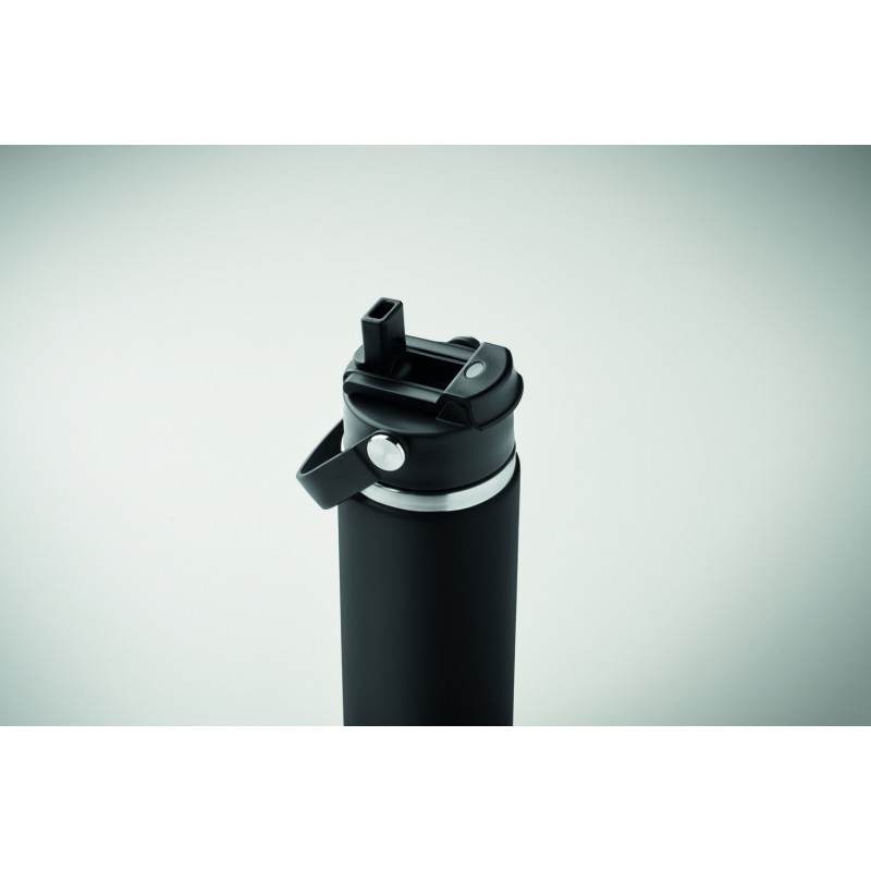 Botella de doble pared con pajita Suma Grip 500 ml