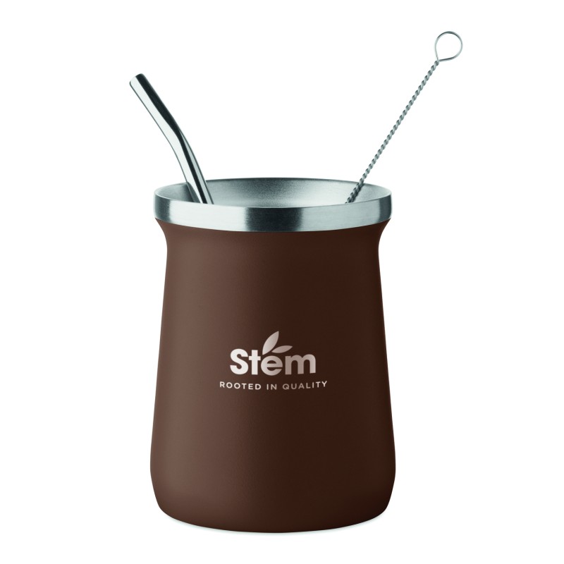 Vaso de yerba mate de doble pared Miyerba 240 ml
