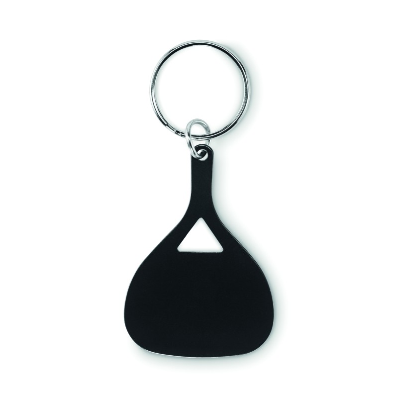 Llavero de aluminio con forma de pala Kepad