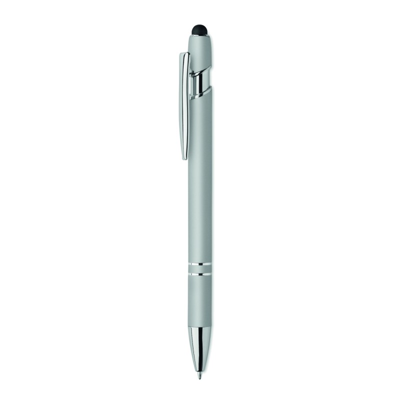 Bolígrafo de aluminio gomoso Siparo