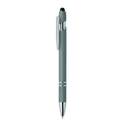 Bolígrafo de aluminio gomoso Siparo