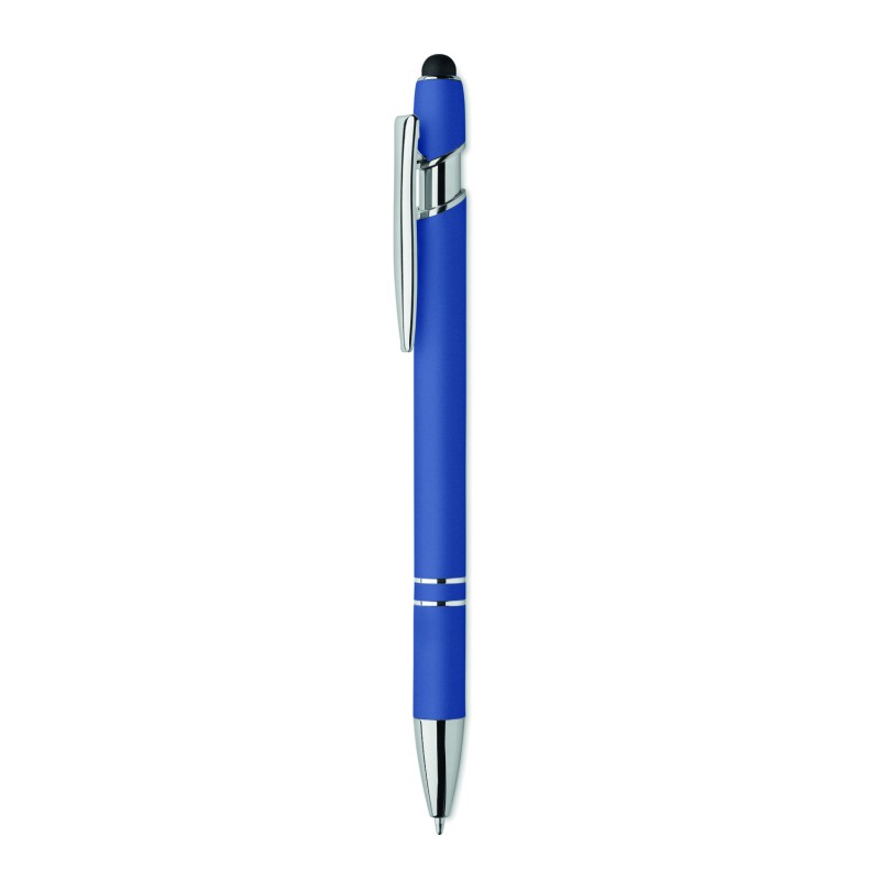 Bolígrafo de aluminio gomoso Siparo