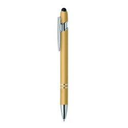 Bolígrafo de aluminio gomoso Siparo
