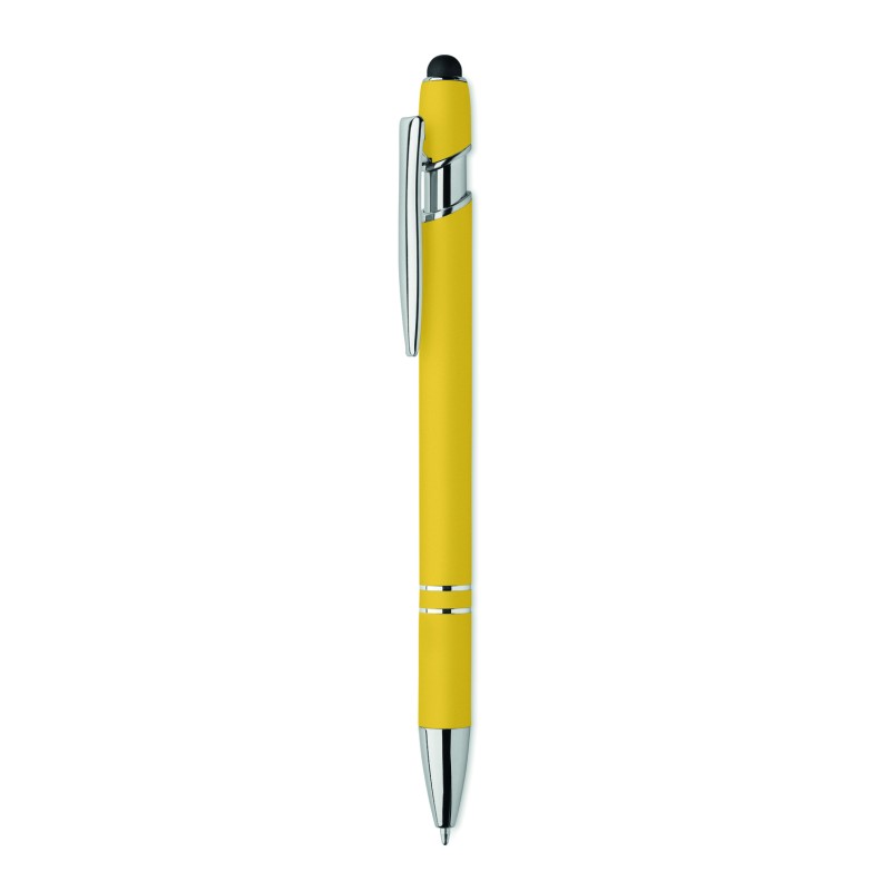 Bolígrafo de aluminio gomoso Siparo