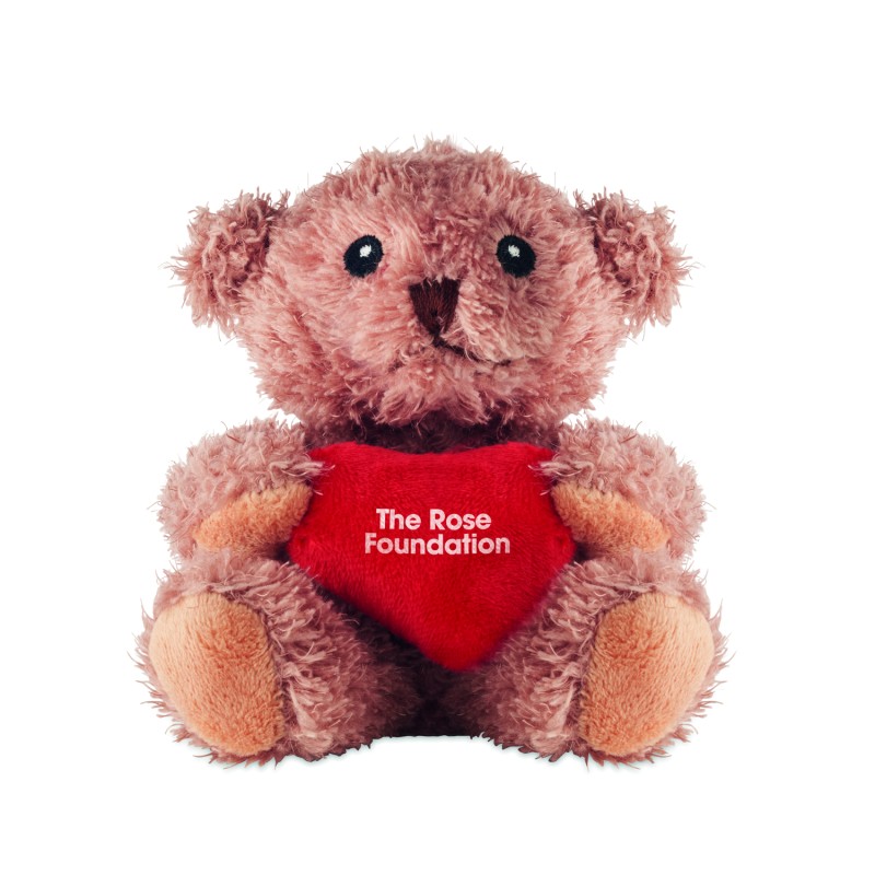 Osito de peluche con corazón Cuddle