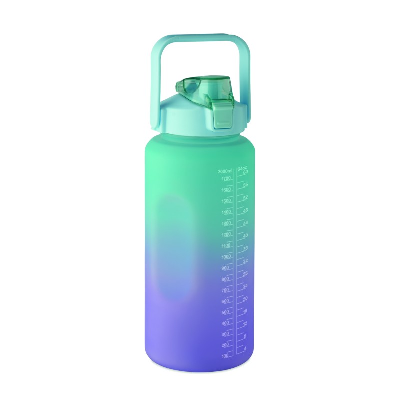 Botella de agua de RPET Activate Max 2000 ml