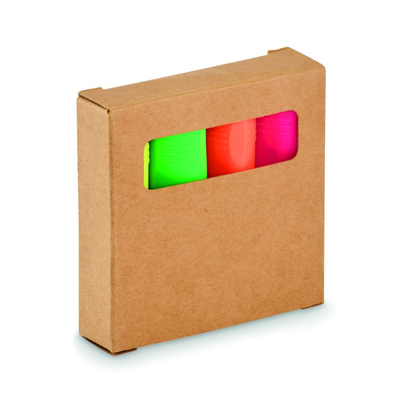 Set de 4 rotuladores fluorescentes High4