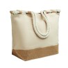 Bolsa de playa de lona y yute Makenke