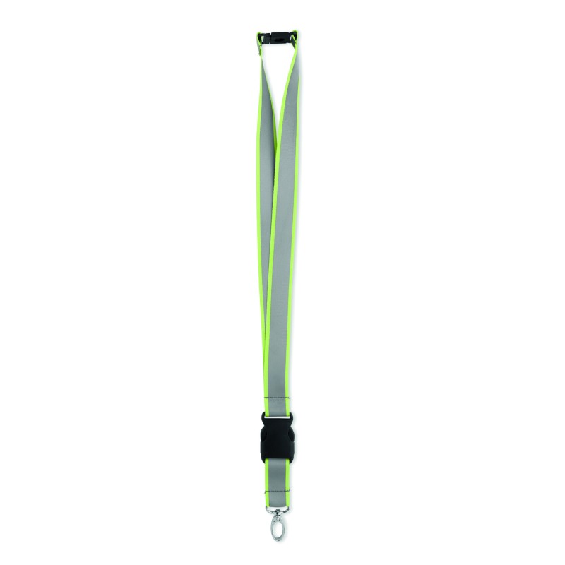 Lanyard reflectante de RPET Tosee