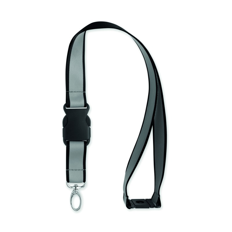 Lanyard reflectante de RPET Tosee
