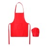 Set de delantal y gorro de cocina infantil Kid Chef