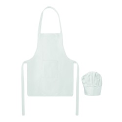 Set de delantal y gorro de cocina infantil Kid Chef