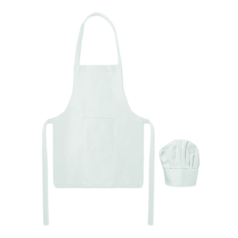 Set de delantal y gorro de cocina infantil Kid Chef