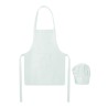 Set de delantal y gorro de cocina infantil Kid Chef