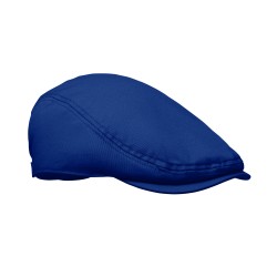 Gorra Newsboy de algodón Flat Peak