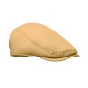 Gorra Newsboy de algodón Flat Peak