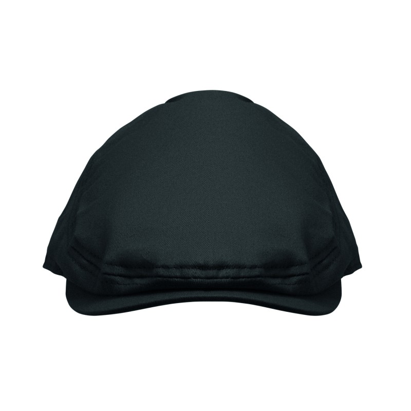 Gorra Newsboy de algodón Flat Peak