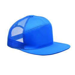 Gorra de visera plana de 7 paneles Bead