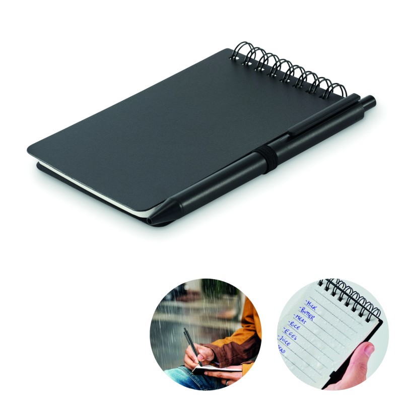Libreta hidrófuga con bolígrafo Kit