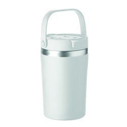Vaso de doble pared con pajita Cozycup 350 ml