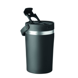 Vaso de doble pared con pajita Cozycup 350 ml