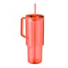 Vaso de RPET con pajita Mugora 1200 ml