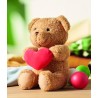 Osito de peluche con corazón Snuggle 23 cm