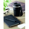 Set de regalo de libreta, bolígrafo y vaso Engage