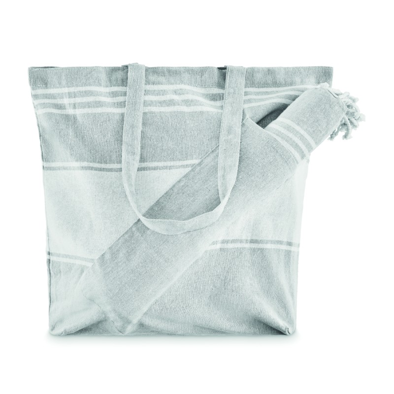 Set de toalla hammam y bolsa de playa Hummum
