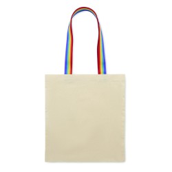 Bolsa de algodón con asas arcoíris Aurora