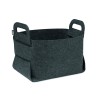 Cesta plegable de fieltro RPET Fialan