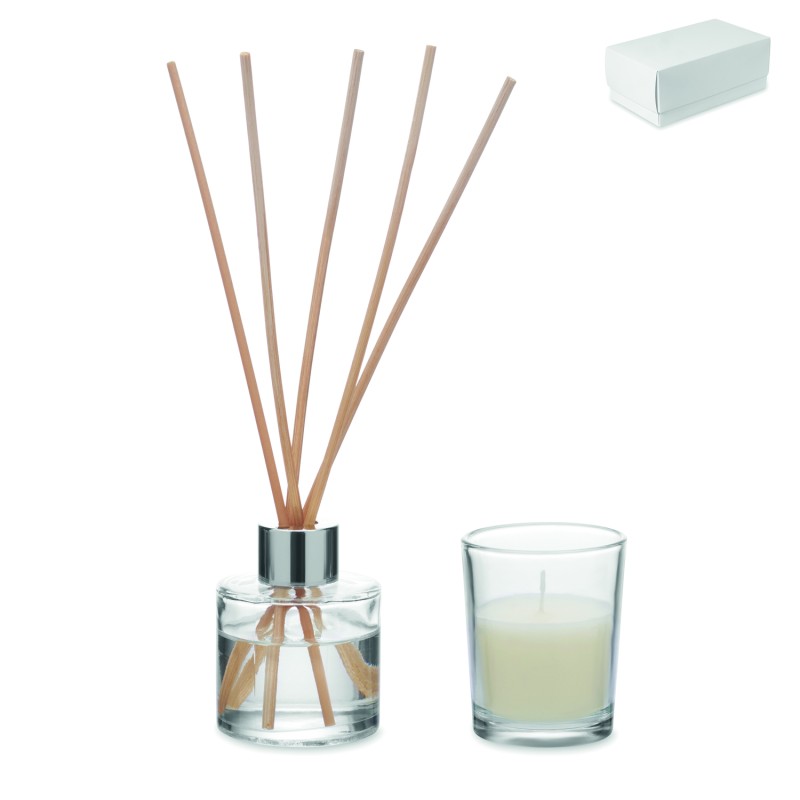 Set de vela y difusor de vainilla Muska Set