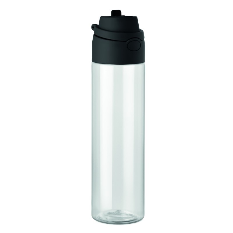Botella de RPET con pajita Toien Klar 700 ml