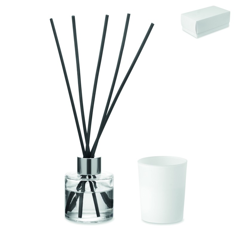 Set de vela y difusor de vainilla Kaloma Set