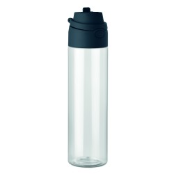 Botella de RPET con pajita Toien Klar 700 ml