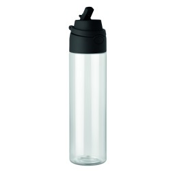 Botella de RPET con pajita Toien Klar 700 ml