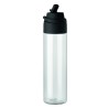 Botella de RPET con pajita Toien Klar 700 ml