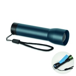 Linterna recargable de aluminio Lumezo