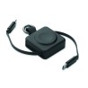 Cable USB-C retráctil con cargador de reloj Skilful 100W