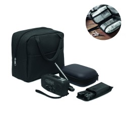 Kit de emergencia con radio...