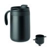 Taza de doble pared con filtro de café Cafetito 450 ml