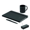 Set de regalo con libreta, bolígrafo y taza Readyset